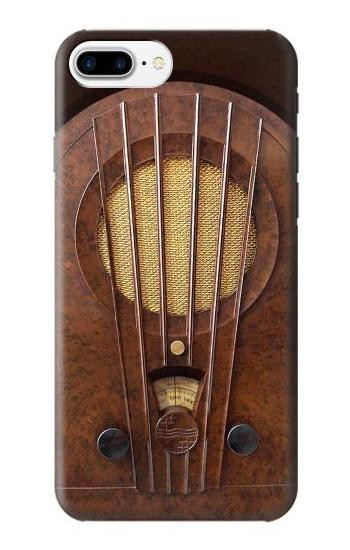 S2655 Vintage Bakelite Deco Radio Case For iPhone 7 Plus, iPhone 8 Plus