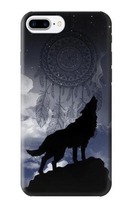 S3011 Dream Catcher Wolf Howling Case For iPhone 7 Plus, iPhone 8 Plus