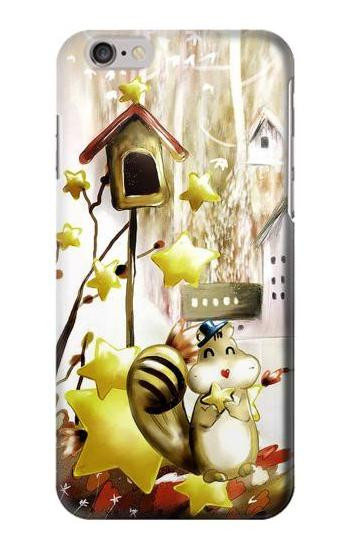S0109 Cute Squirrel Cartoon Case For iPhone 6 6S