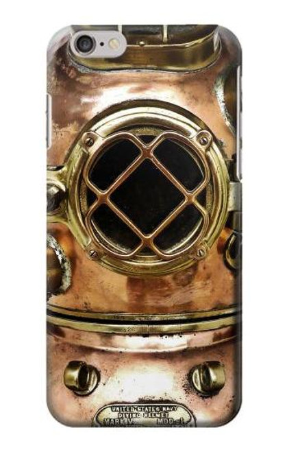 S2412 Vintage Deep Sea Diving Helmet Case For iPhone 6 6S