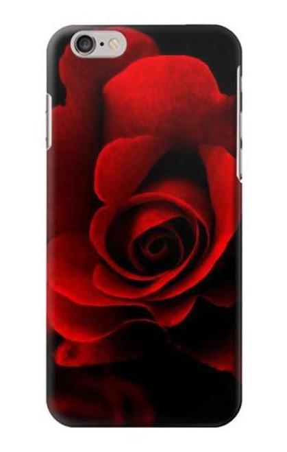 S2898 Red Rose Case For iPhone 6 6S