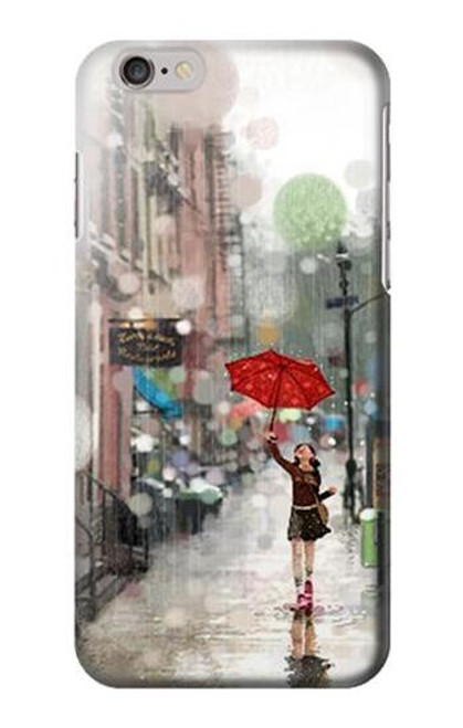S0108 Girl in The Rain Case For iPhone 6 Plus, iPhone 6s Plus