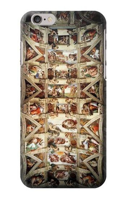 S0177 Michelangelo Chapel ceiling Case For iPhone 6 Plus, iPhone 6s Plus