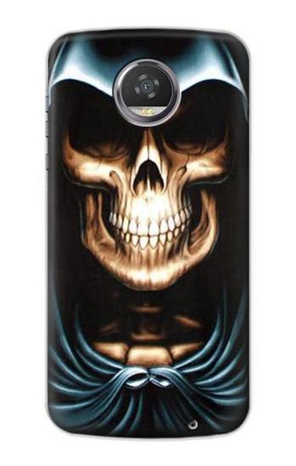 S0225 Skull Grim Reaper Case For Motorola Moto Z2 Play, Z2 Force