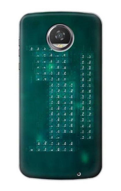 S0846 Chemistry Periodic Table Case For Motorola Moto Z2 Play, Z2 Force