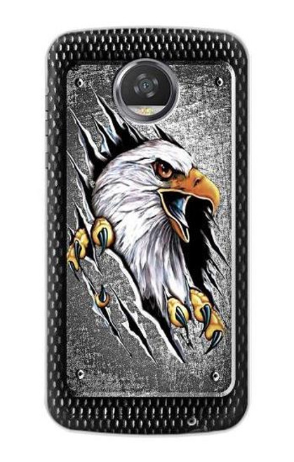S0855 Eagle Metal Case For Motorola Moto Z2 Play, Z2 Force