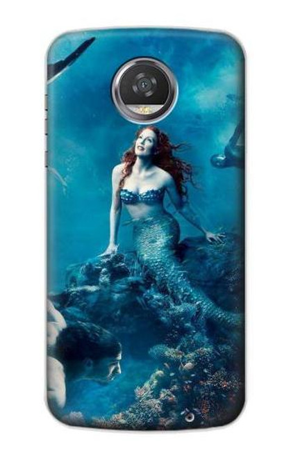 S0899 Mermaid Case For Motorola Moto Z2 Play, Z2 Force