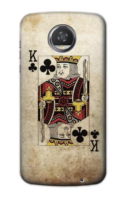 S2528 Poker King Card Case For Motorola Moto Z2 Play, Z2 Force