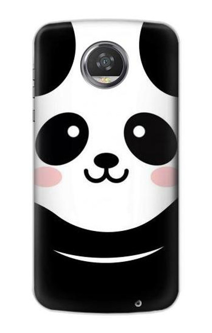 S2662 Cute Panda Cartoon Case For Motorola Moto Z2 Play, Z2 Force