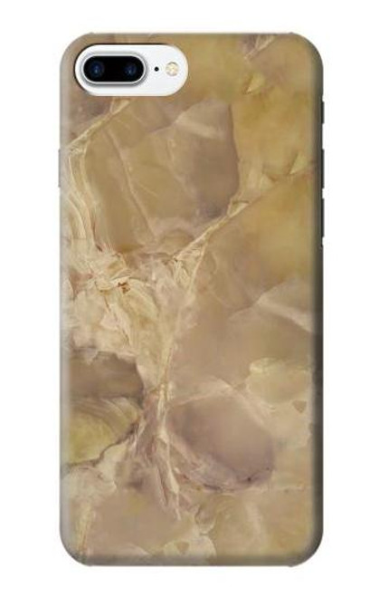S3240 Yellow Marble Stone Case For iPhone 7 Plus, iPhone 8 Plus