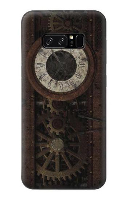S3221 Steampunk Clock Gears Case For Note 8 Samsung Galaxy Note8