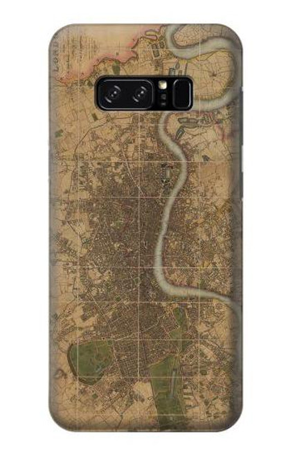 S3230 Vintage Map of London Case For Note 8 Samsung Galaxy Note8
