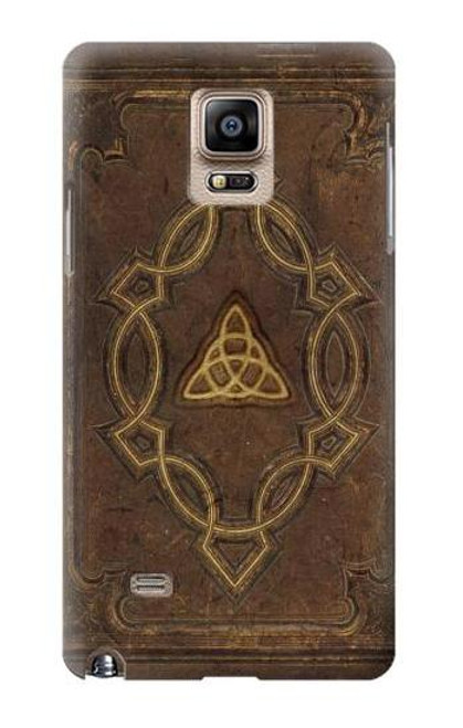 S3219 Spell Book Cover Case For Samsung Galaxy Note 4