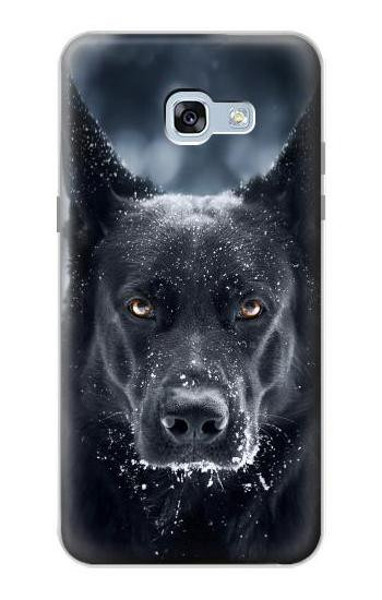 S3168 German Shepherd Black Dog Case For Samsung Galaxy A5 (2017)