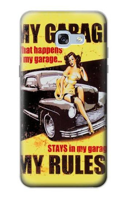 S3198 My Garage Pinup Girl Case For Samsung Galaxy A5 (2017)