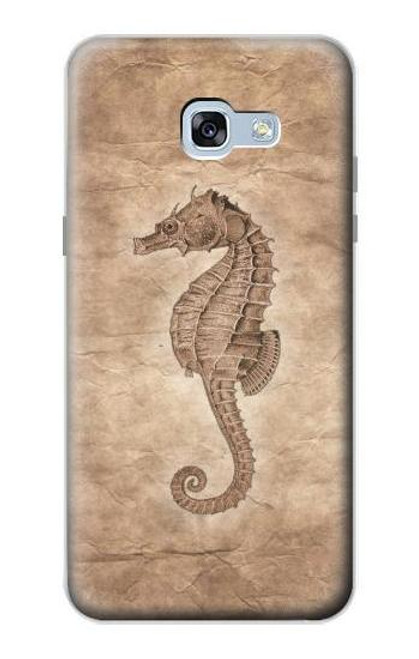 S3214 Seahorse Old Paper Case For Samsung Galaxy A5 (2017)