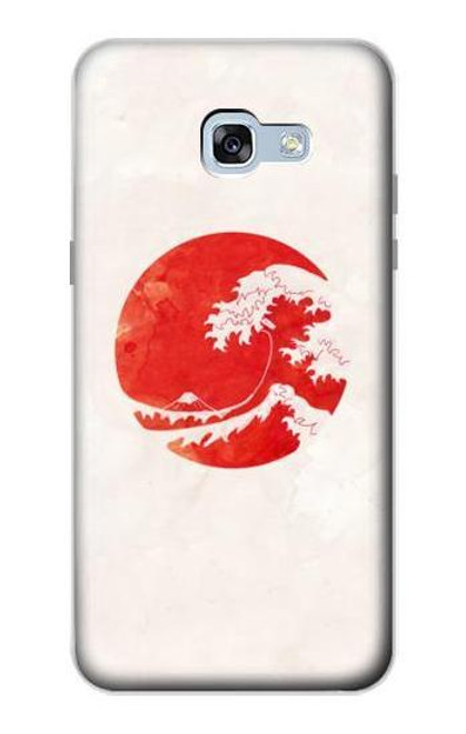 S3237 Waves Japan Flag Case For Samsung Galaxy A5 (2017)