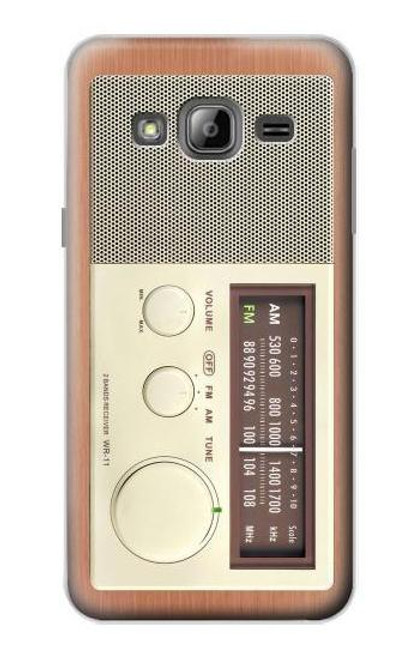S3165 FM AM Wooden Receiver Graphic Case For Samsung Galaxy J3 (2016) S3165 FM AM Wooden Receiver Graphic Case For Samsung Galaxy J3 (2016)