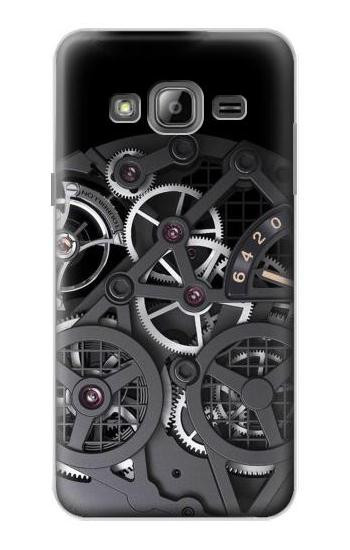 S3176 Inside Watch Black Case For Samsung Galaxy J3 (2016)