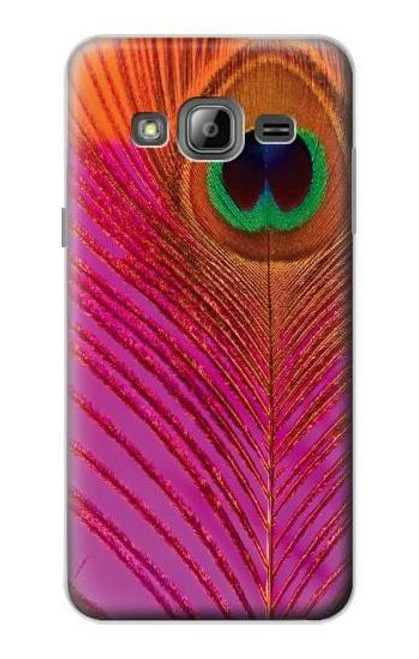 S3201 Pink Peacock Feather Case For Samsung Galaxy J3 (2016) S3201 Pink Peacock Feather Case For Samsung Galaxy J3 (2016)