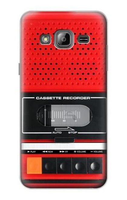 S3204 Red Cassette Recorder Graphic Case For Samsung Galaxy J3 (2016) S3204 Red Cassette Recorder Graphic Case For Samsung Galaxy J3 (2016)