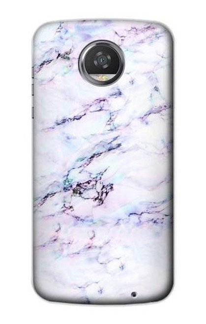 S3215 Seamless Pink Marble Case For Motorola Moto Z2 Play, Z2 Force
