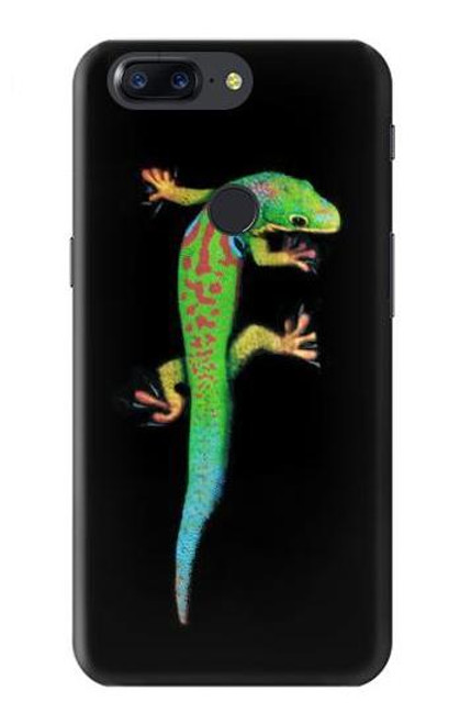 S0125 Green Madagascan Gecko Case For OnePlus 5T