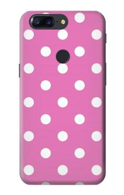S2358 Pink Polka Dots Case For OnePlus 5T