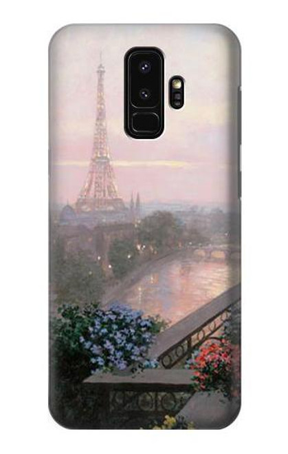 S1443 Terrace in Paris Eifel Case For Samsung Galaxy S9 Plus