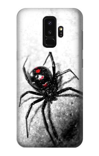 S2386 Black Widow Spider Case For Samsung Galaxy S9 Plus