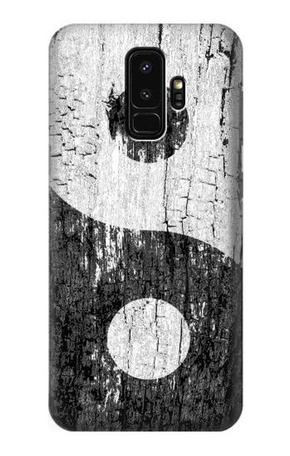 S2489 Yin Yang Wood Graphic Printed Case For Samsung Galaxy S9 Plus
