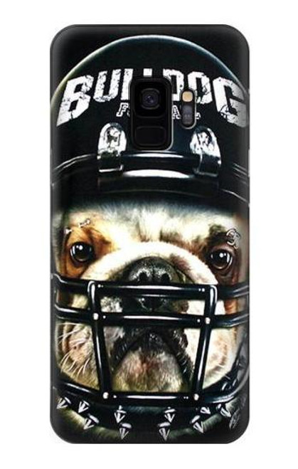 S0098 Bulldog American Football Case For Samsung Galaxy S9