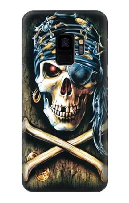 S0151 Pirate Skull Punk Rock Case For Samsung Galaxy S9