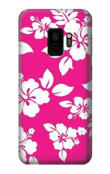 S2246 Hawaiian Hibiscus Pink Pattern Case For Samsung Galaxy S9