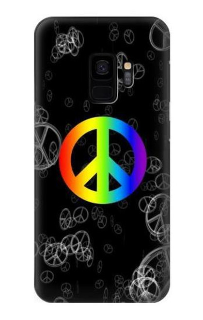 S2356 Peace Sign Case For Samsung Galaxy S9