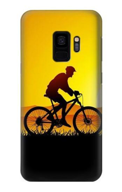 S2385 Bicycle Bike Sunset Case For Samsung Galaxy S9