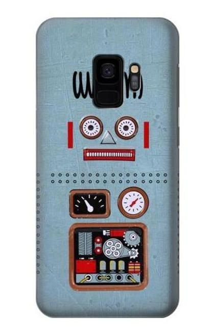 S3040 Retro Robot Toy Case For Samsung Galaxy S9