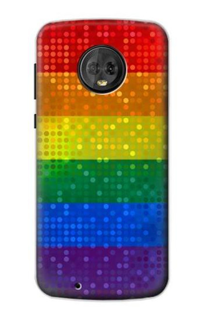 S2683 Rainbow LGBT Pride Flag Case For Motorola Moto G6