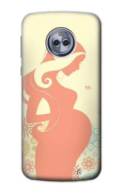 S0815 Pregnant Art Case For Motorola Moto X4