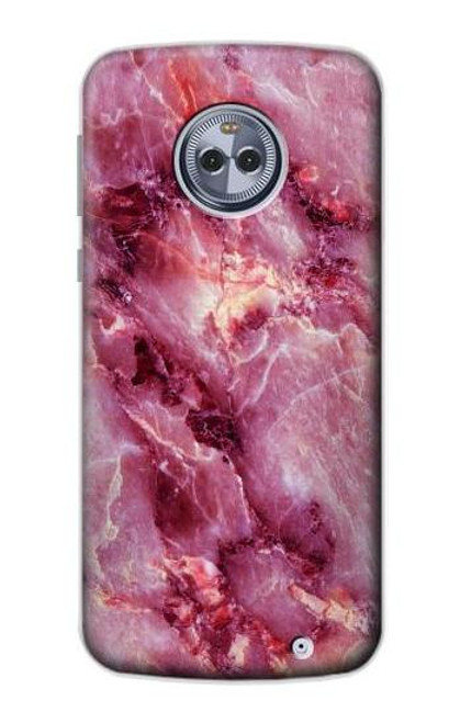 S3052 Pink Marble Graphic Printed Case For Motorola Moto X4