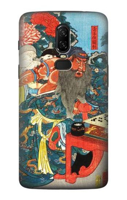 S1826 Utagawa Kuniyoshi Guan Yu Case For OnePlus 6