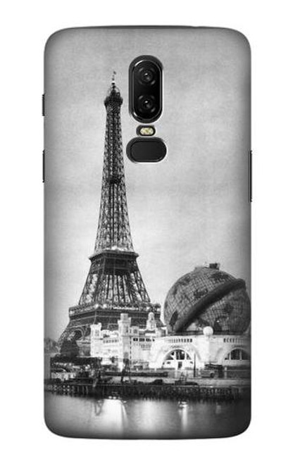 S2350 Old Paris Eiffel Tower Case For OnePlus 6