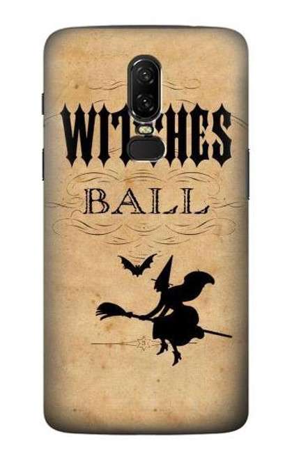 S2648 Vintage Halloween The Witches Ball Case For OnePlus 6