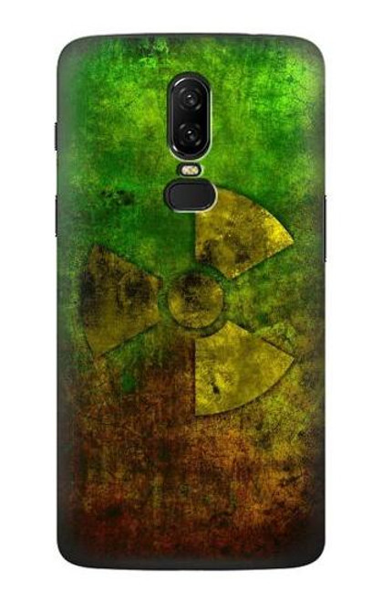 S3202 Radioactive Nuclear Hazard Symbol Case For OnePlus 6