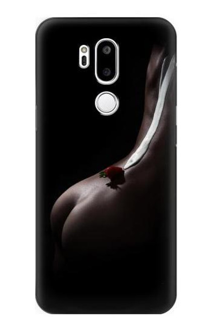 S0546 Sexy Cream Strawberry Case For LG G7 ThinQ