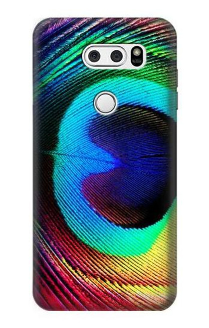 S0511 Peacock Case For LG V30, LG V30 Plus, LG V30S ThinQ, LG V35, LG V35 ThinQ