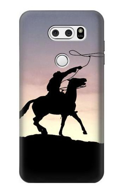 S0773 Cowboy Case For LG V30, LG V30 Plus, LG V30S ThinQ, LG V35, LG V35 ThinQ