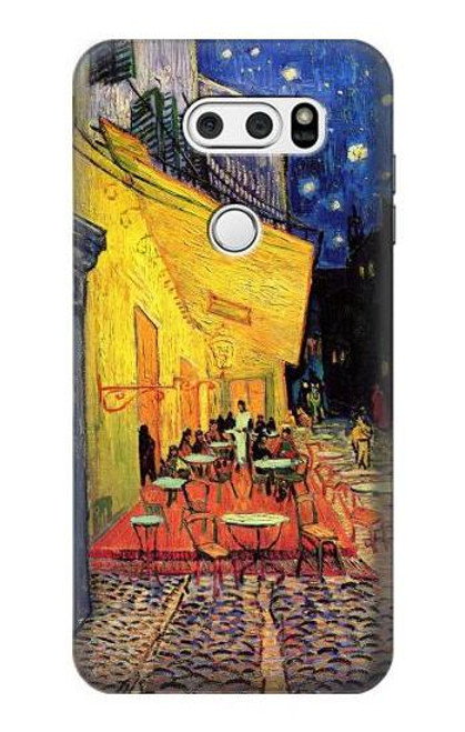S0929 Van Gogh Cafe Terrace Case For LG V30, LG V30 Plus, LG V30S ThinQ, LG V35, LG V35 ThinQ