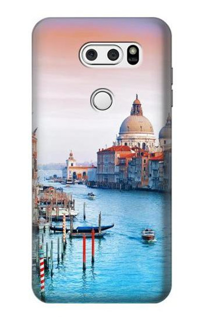 S0982 Beauty of Venice Italy Case For LG V30, LG V30 Plus, LG V30S ThinQ, LG V35, LG V35 ThinQ