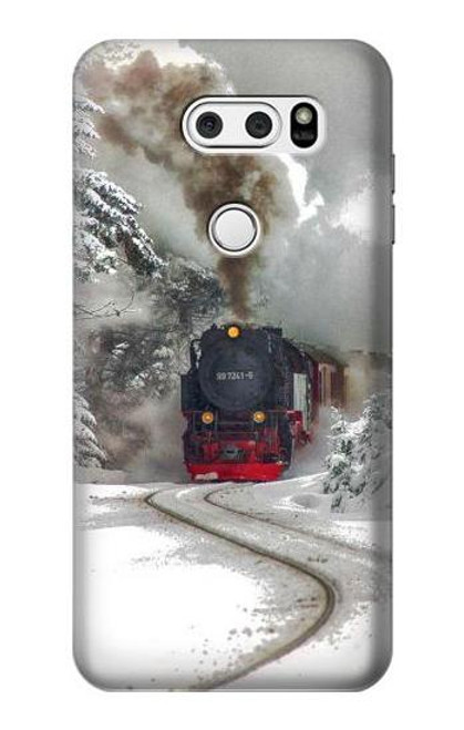 S1509 Steam Train Case For LG V30, LG V30 Plus, LG V30S ThinQ, LG V35, LG V35 ThinQ